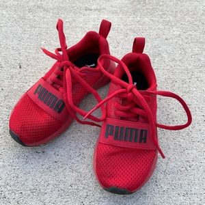 Puma soft foam kids sneaker size 10.5